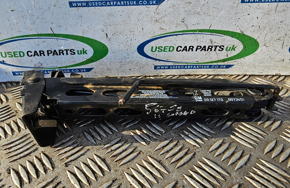 Vauxhall Corsa D wheel jack and brace Used Car Parts UK