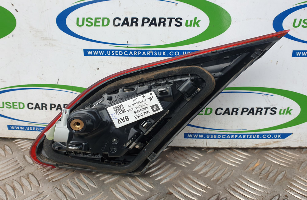 Vauxhall Corsa E rear left inner tail brake light Used Car Parts UK