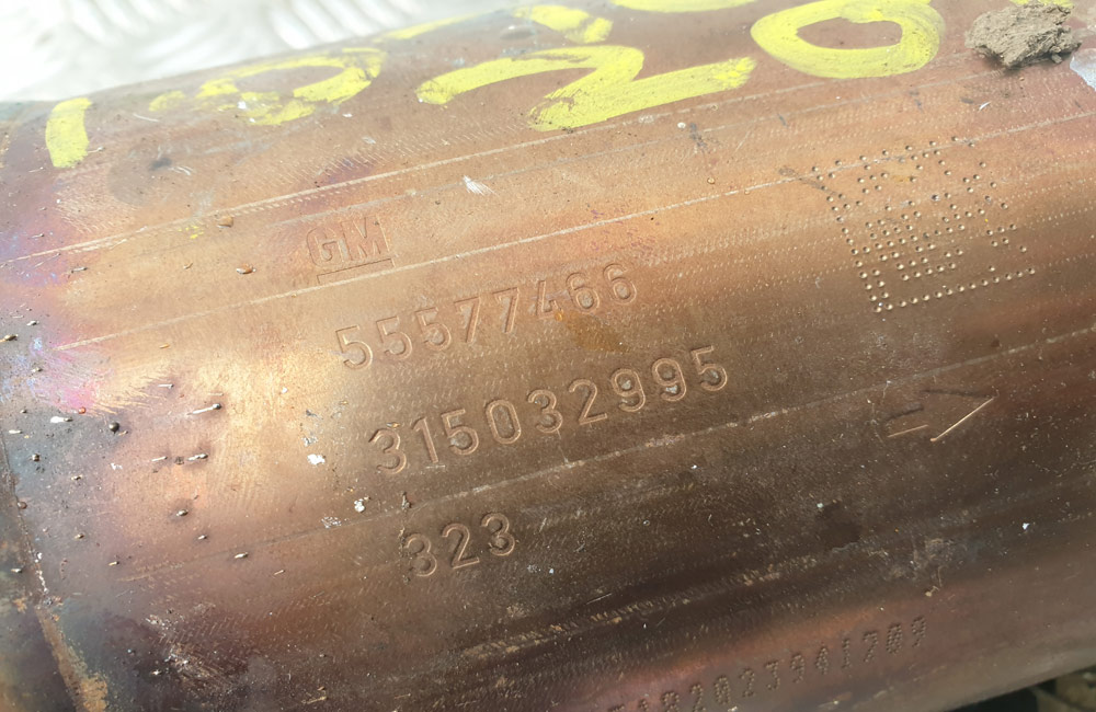 Vauxhall Corsa E Catalytic Converter 55577466 Used Car Parts UK