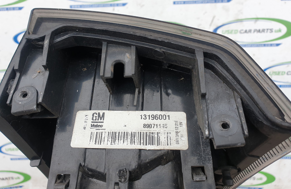 Vauxhall Meriva 20062010 rear tail brake light drivers Used Car Parts UK