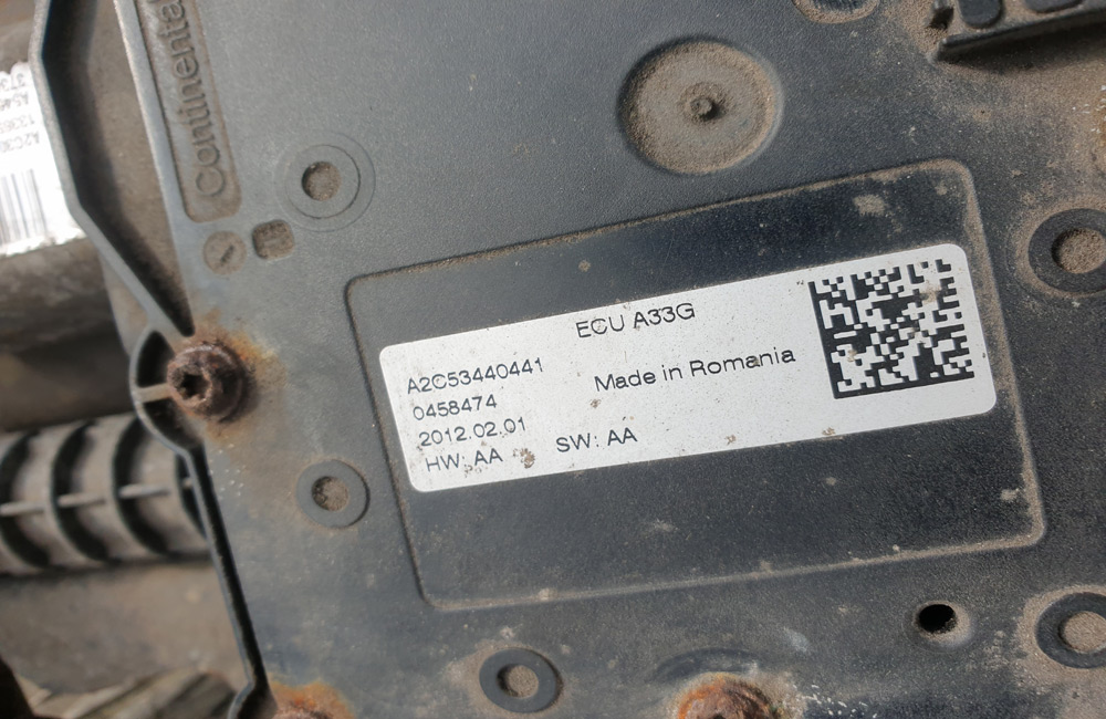 Vauxhall Meriva B electric hand brake module 13365044 Used Car Parts UK