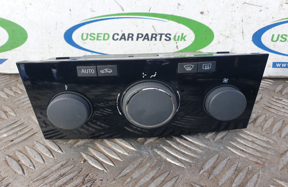 Vauxhall Zafira heater control panel 13250622 Used Car Parts UK