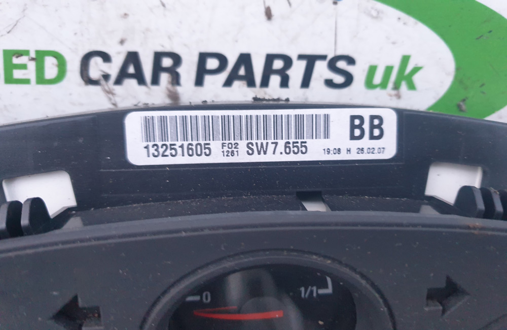 Vauxhall Zafira B 1.9 CDTI ECU Kit 0281014024 55205622 Used Car Parts UK