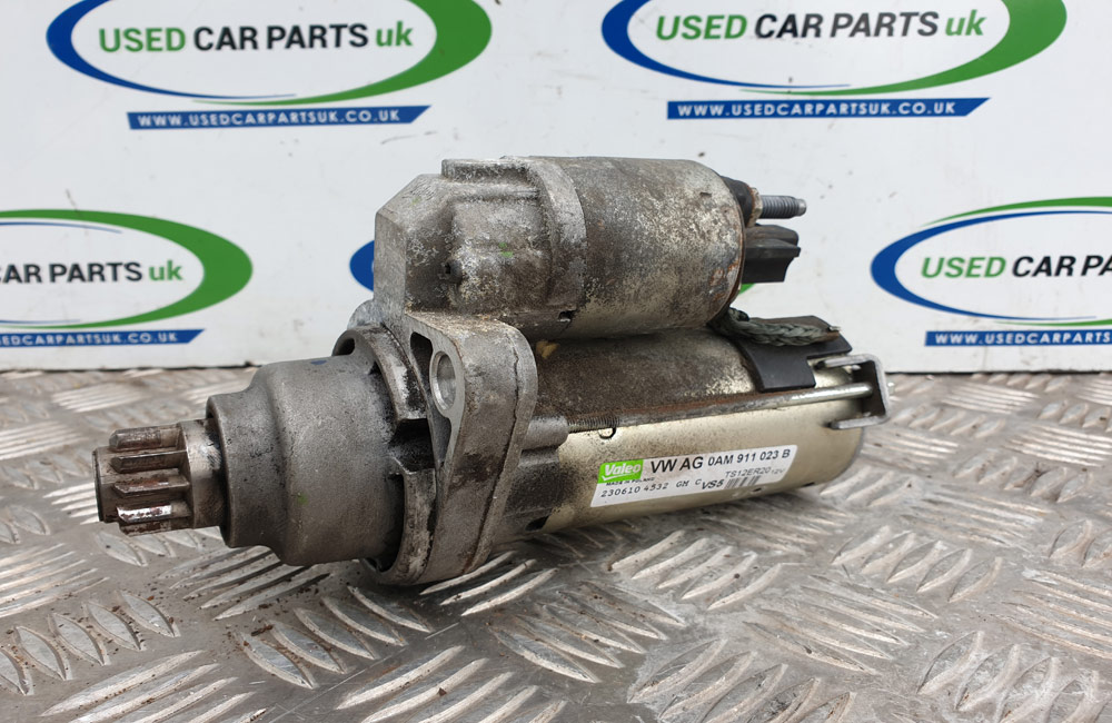 VW Polo DSG Starter Motor 0AM911023B Used Car Parts UK