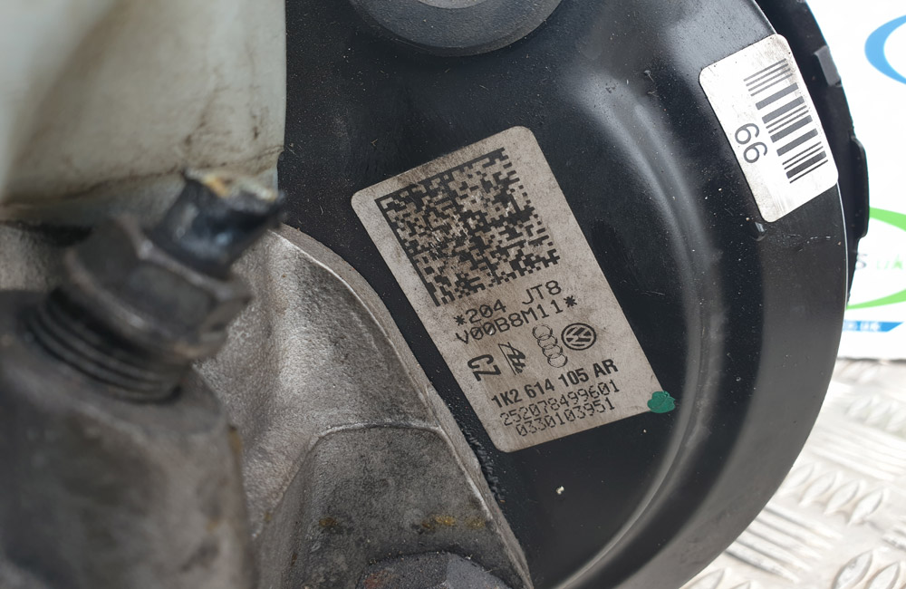 VW Golf MK6 1.4 Brake servo master cylinder Used Car Parts UK