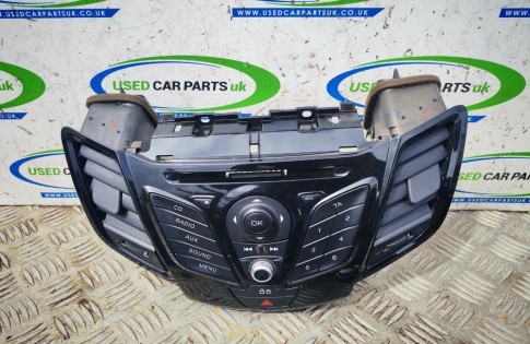 Ford Fiesta MK7 Zetec Piano Black CD Stereo Controls Hazard Switch AV1T18K811CC
