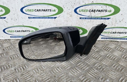Ford Focus MK3 Electric Door Wing Mirror Glass Indicator Passengers Left Blue 