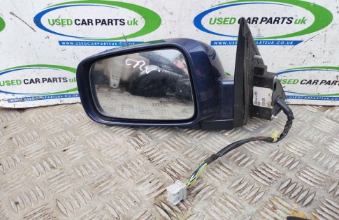 Honda CRV MK2 2002-2006 Electric Door Wing Mirror Glass Blue Passengers Left (1)