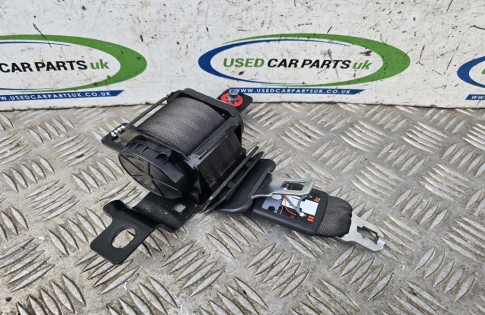 Kia Venga 2010-2015 Rear Roof Seat Belt Black Left Side