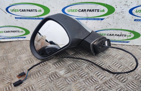 Peugeot 207 Allure Electric Power Folding Door Wing Mirror Silver Left 96806490XT