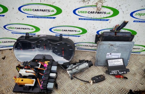 Seat Leon 1P CAYC ECU Lock Set Start Up Kit Ignition Barrel Key 03L906023LH