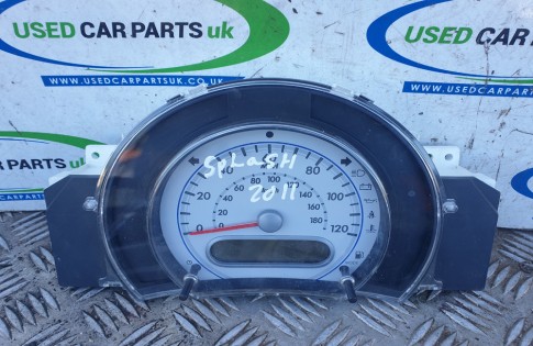 Suzuki Splash speedometer instrument cluster clocks 34100-51KB