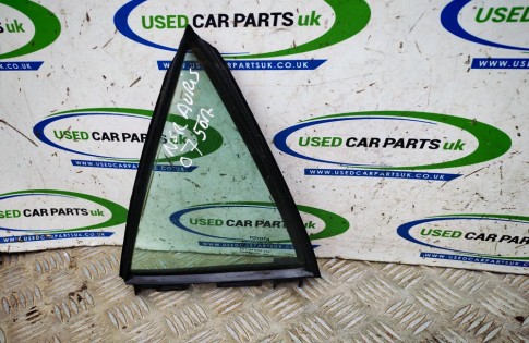 Toyota Auris 2006-2012 Quarter Window Glass Rear Left Door 68189-02090