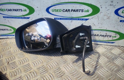 Toyota Yaris 2009-2011 Electric Door Wing Mirror Left Black 87940-0D210