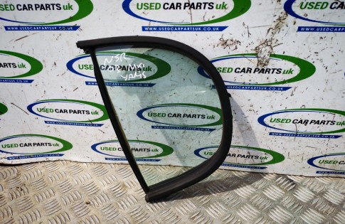 Toyota Yaris MK1 1999-2006 Quarter Window Glass Rear Left Door