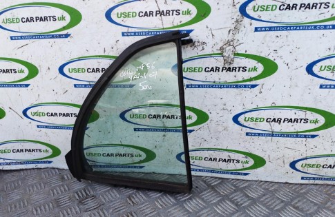 Toyota Yaris MK2 Quarter Window Glass Drivers Rear 5 Door
