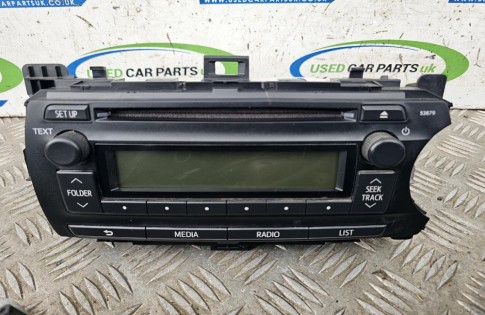 Toyota Yaris MK3 CD Player Radio Stereo Head Unit 86120-0D670 53879