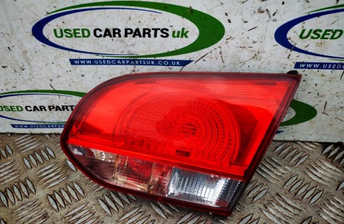 VW Golf MK6 Drivers Rear Tail Brake Light On Boot Tailgate Inner
