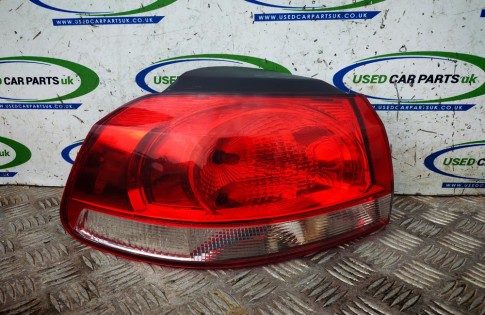 VW Golf MK6 Passengers Rear Left Outer Tail Brake Light 5K0945095E