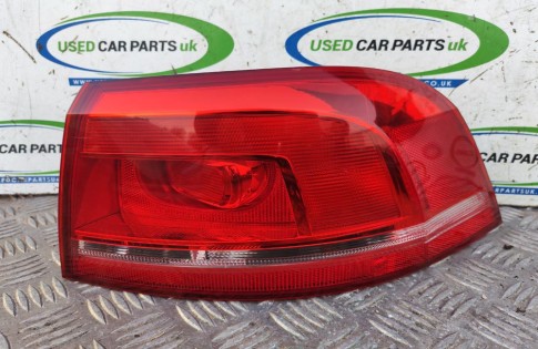 VW Passat B7 Estate Drivers Rear Outer Tail Brake Light Lamp 3AF945096G