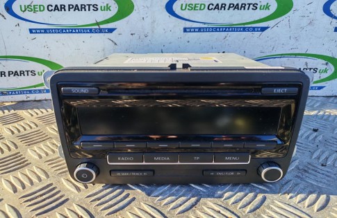 VW Passat B7 Radio CD Player Head Unit 1K0035186AQ