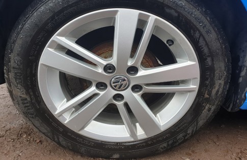 VW Polo 6C AlloY Wheel 15 Inch 5 Spoke Twin Match 2014 2015 2016 2017