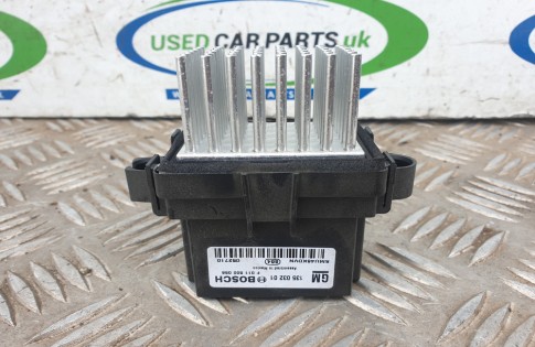 Vauxhall Astra J heater card 13503201 F011500056