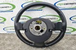 Audi A3 8P S Line Black Leather Steering Wheel Red Stitch And Airbag REAR