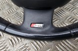 Audi A3 8P S Line Black Leather Steering Wheel Red Stitch And Airbag S Line Multifunction