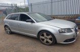 Audi A3 8P S Line Breaking Spares Parts Quarter Window Glass Tinted Black Passengers Rear Left 5 Door Hatchback