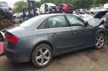 Audi A4 B8 breaking spares parts saloon drivers rear right door grey LX7R 2012-2015