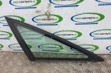 Audi A6 C6 saloon quarter window glass passengers rear left quarter panel