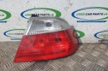 BMW 3 Series E46 Convertible drivers rear tail brake light outer 2000-2003