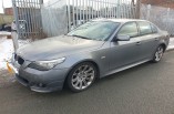 BMW 5 Series 520D M Sport Breaking Spares Parts LCI Wing Grey Passengers Left Spacegrau Metallic