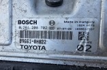 Citroen C1 engine ecu 1 litre 89661-0H022 1KR FE 0261208702 (2)