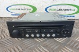 Citroen C2 2003-2010 CD Player Radio Head Unit 96537894XT00