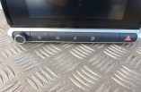 Citroen C4 Cactus multifunction display touch screen hazard and heater controls buttons