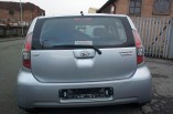 Daihatsu Sirion door passengers side rear silver 2005-2010 5 door