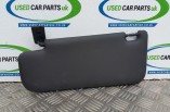 Fiat 500 sun visor in black front right 2015-2019