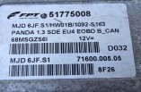 Fiat Panda MK2 ECU 1 3 Multijet Diesel 51775008 7160000505 MJD6JFS1