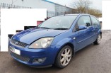Ford Fiesta MK6 Breaking Spares Parts Fuel Flap Cover Lid Blue 2S61-A405A02-ABW