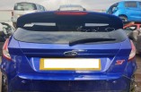 Ford Fiesta MK7 ST tailgate boot lid rear windscreen glass Blue with Spoiler 2014