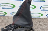 Ford Fiesta MK7 Zetec S gear gaiter surround with red stitching