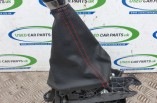 Ford Fiesta MK7 gear stick gaiter surround red stitching
