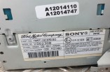 Ford Fiesta MK8 Sony CD Player Head Unit MP3 7M5T-18C939-BD PART NUMBER