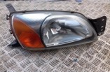 Ford Fiesta MK5 headlight drivers front Zetec S 1999 2000 2001 2002