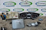 Ford Focus MK2 1.6 Petrol ECU Kit Ignition Barrel Key SHDA 7M51-12A650-AFD