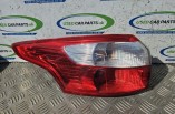 Ford Focus MK3 Estate 2011-2014 Rear Tail Main Brake Light Passengers Left On Body