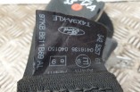 Ford KA MK1 seat belt passengers rear black 2005