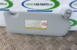 HYUNDAI I20 MK1 SUN VISOR LEFT SIDE LIGHT GREY